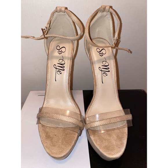 So Me Shoes - Nude heels